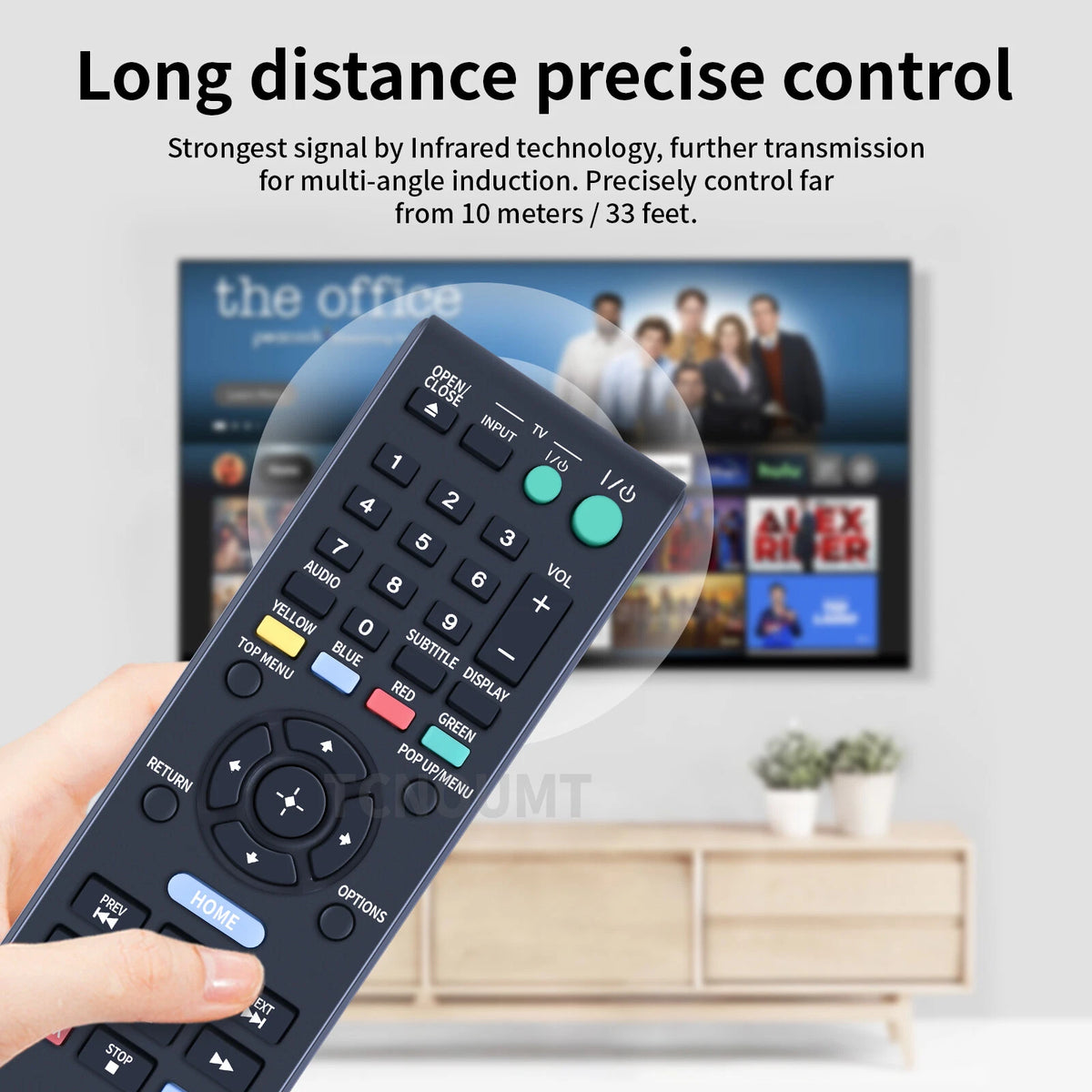RMT-B115A Remote Control For Sony DVD Player BDP-S580 BDP-S480