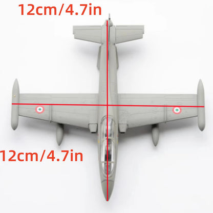 High Simulation 12cm Diecast Alloy 1/94 Italy For Aermacchi MB339 Fighter Model