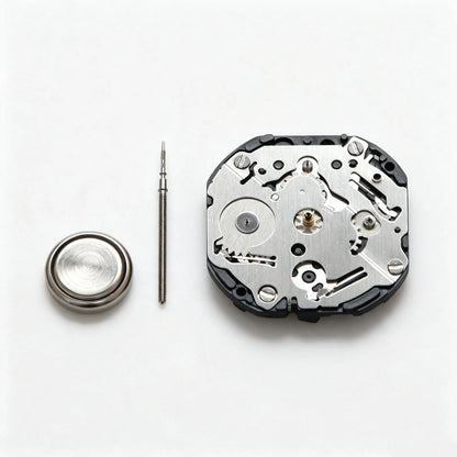 10½''' 3-Hands 3-Eye Quartz Watch Movement Replacement For Japan VX3JE Repair