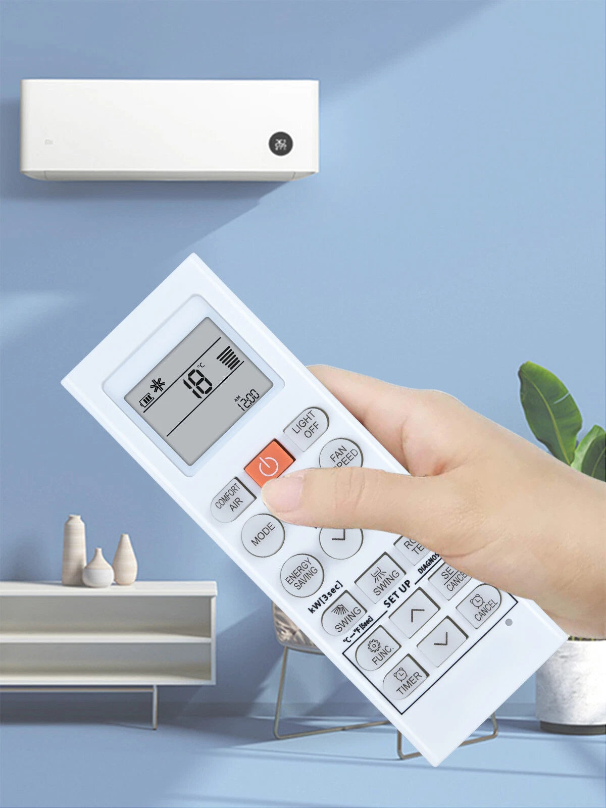 AKB74955602 Remote Control For LG AC Air Conditioner AKB74955605 LSN363HLV