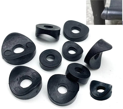 CHYDST 2 Sets Rollator Walker Replacement Knobs, Drive Black