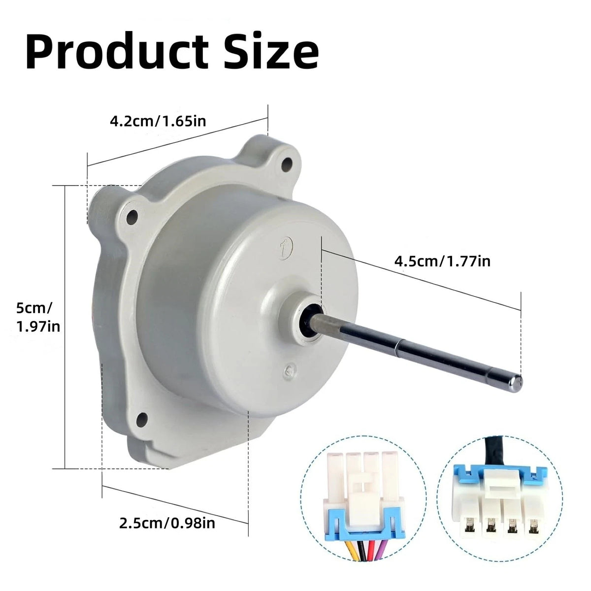 EAU65058313 Refrigerator Evaporator Fan Motor For LG For Kenmore Repair Part