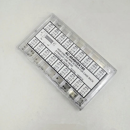 180Pcs Stainless Steel Mini Screw For Watch Back Case Watchmaker Repairing Tool