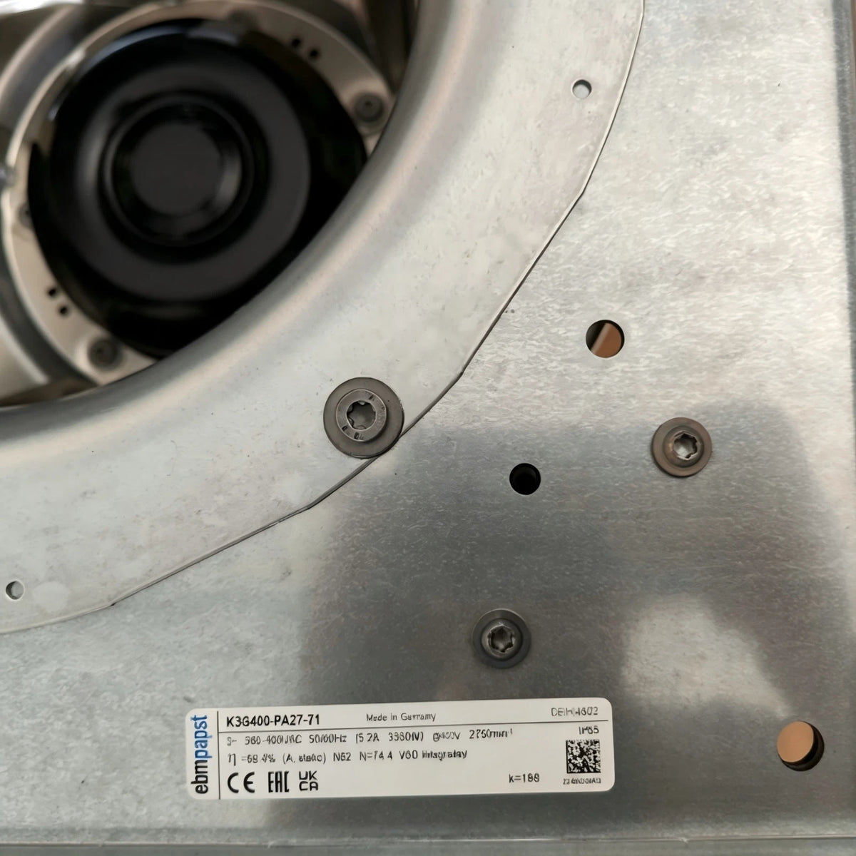 K3G400-PA27-71 for ebmpapst EC 400VAC 5.2A 3.35KW for industrial Cooling Fan