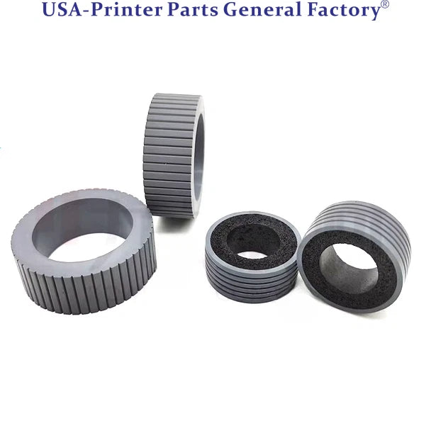 5X Brake Pick Roller Tire PA03540-0001 0002 For Fujitsu Fi-6130 Fi-6140 Fi-6230