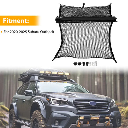 Rear Compartment Cargo Net Black Mesh F551SAN000 For 2020-2025 Subaru Outback