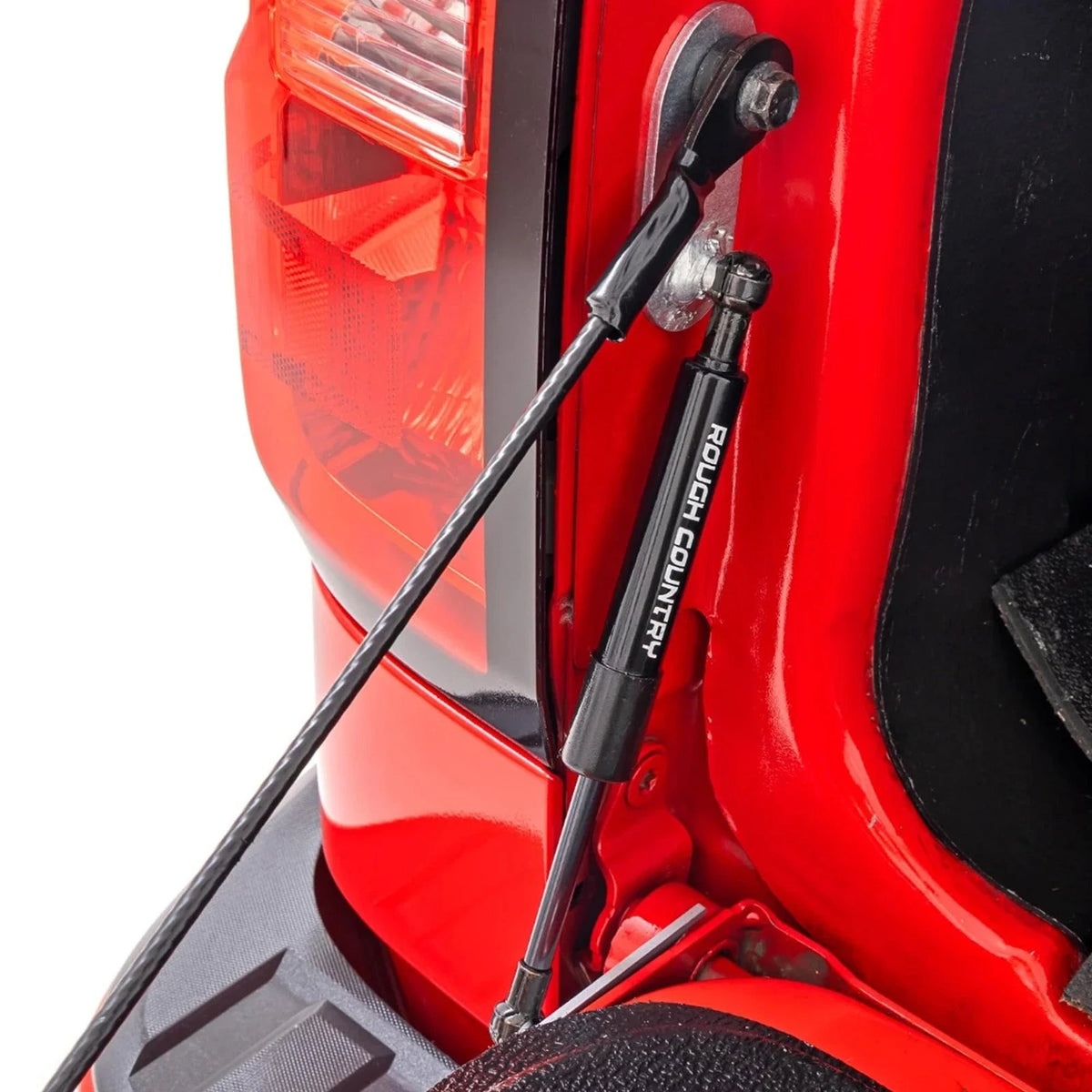 Rough Country Hydraulic Tailgate Assist for Chevy Silverado & GMC Black