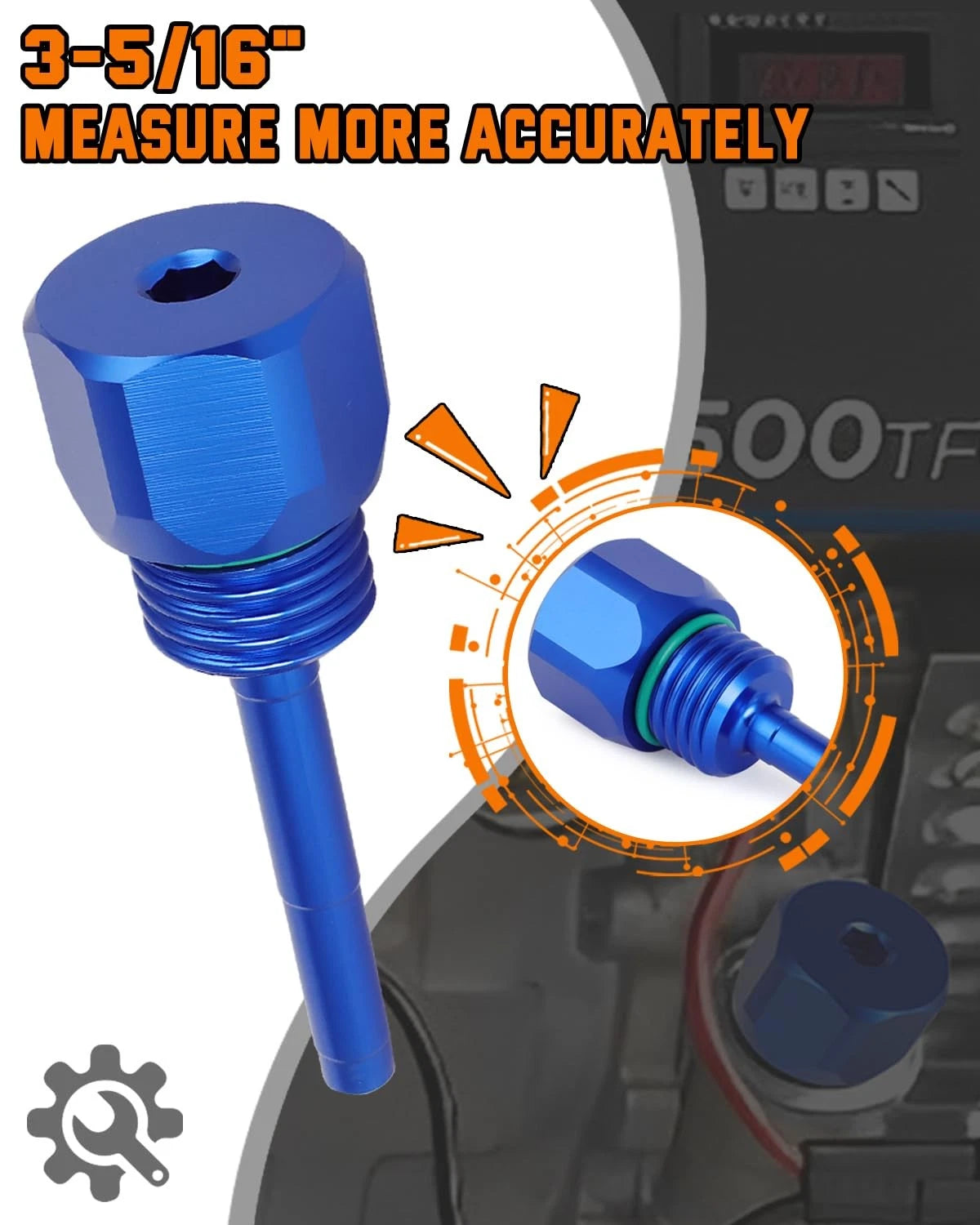 Alpha Rider Magnetic Dipsticks with O-Ring Seal for Westinghouse...