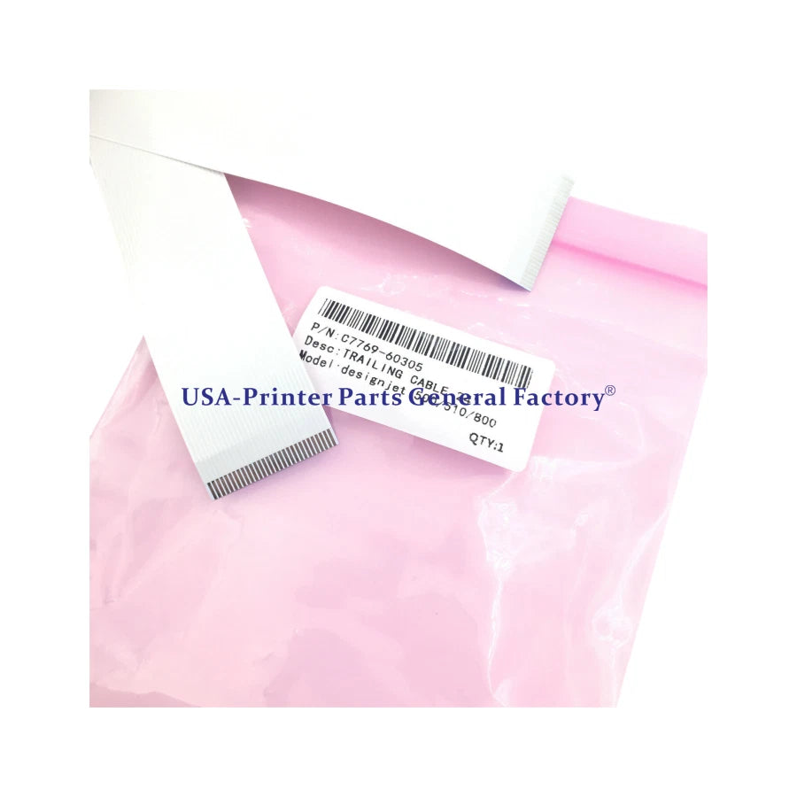 5SET 24" Trailing Cable C7769-60305 C7769-60147 For HP DJ 500 500PS 510 510 800