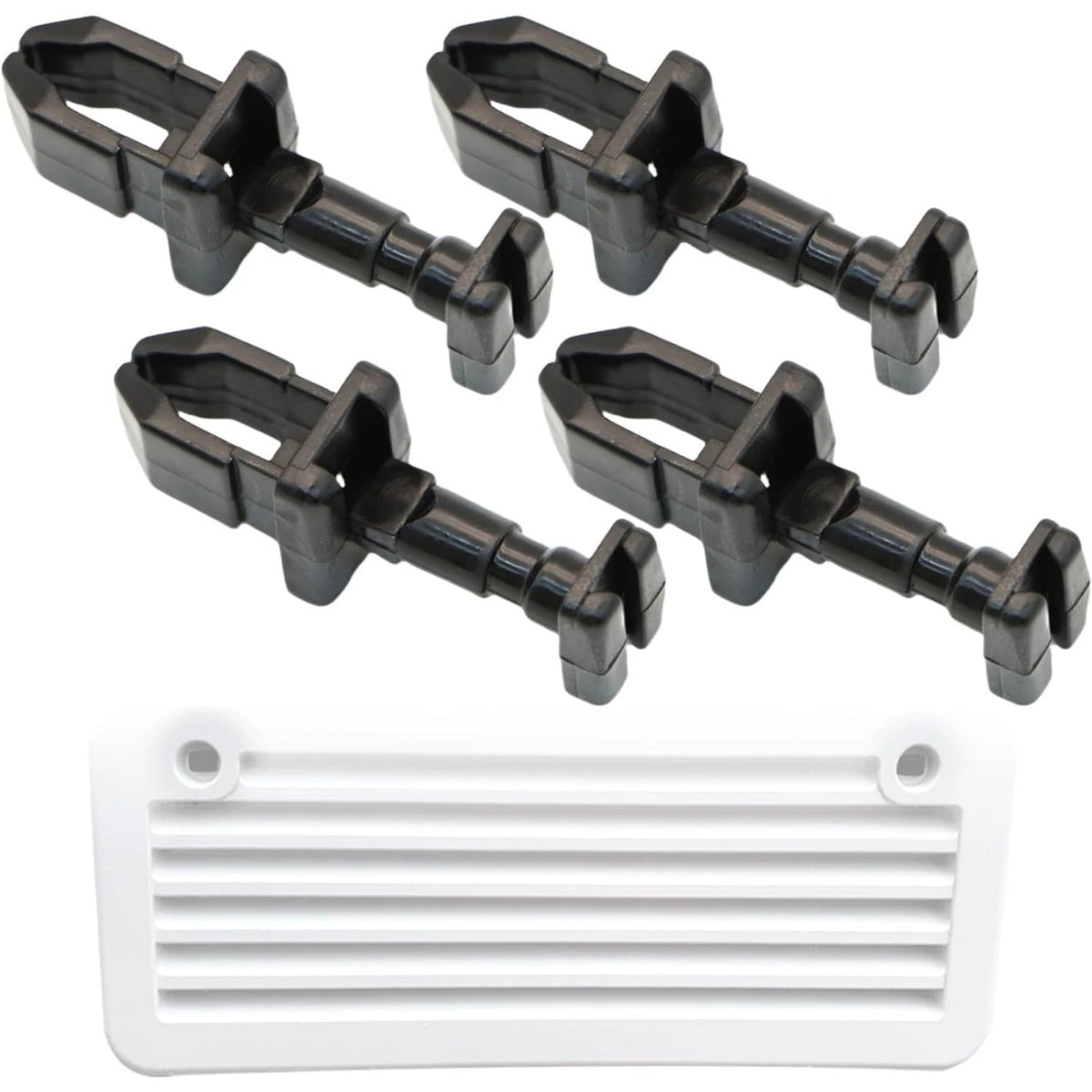 For Norcold RV Fridge Vent Door Clips Replacement 4 Pack 617772 Plastic Latch