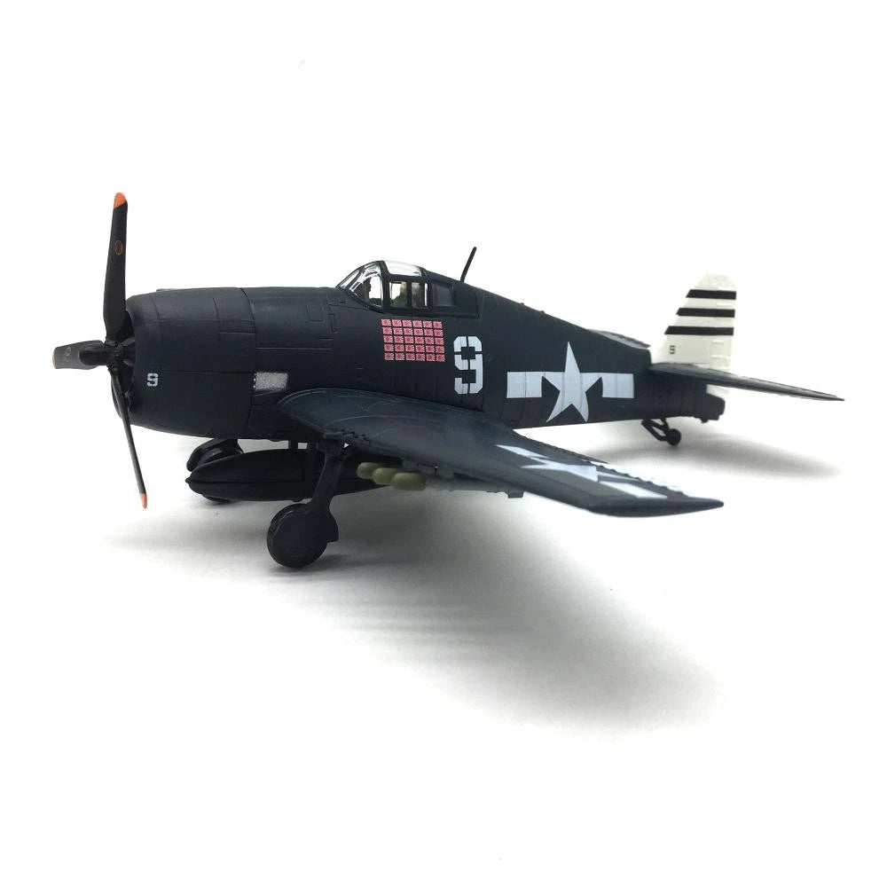 1:72 WWII U.S. F6F Hellcat Shipboard Fighter Alloy Military Aircraft Plane Model