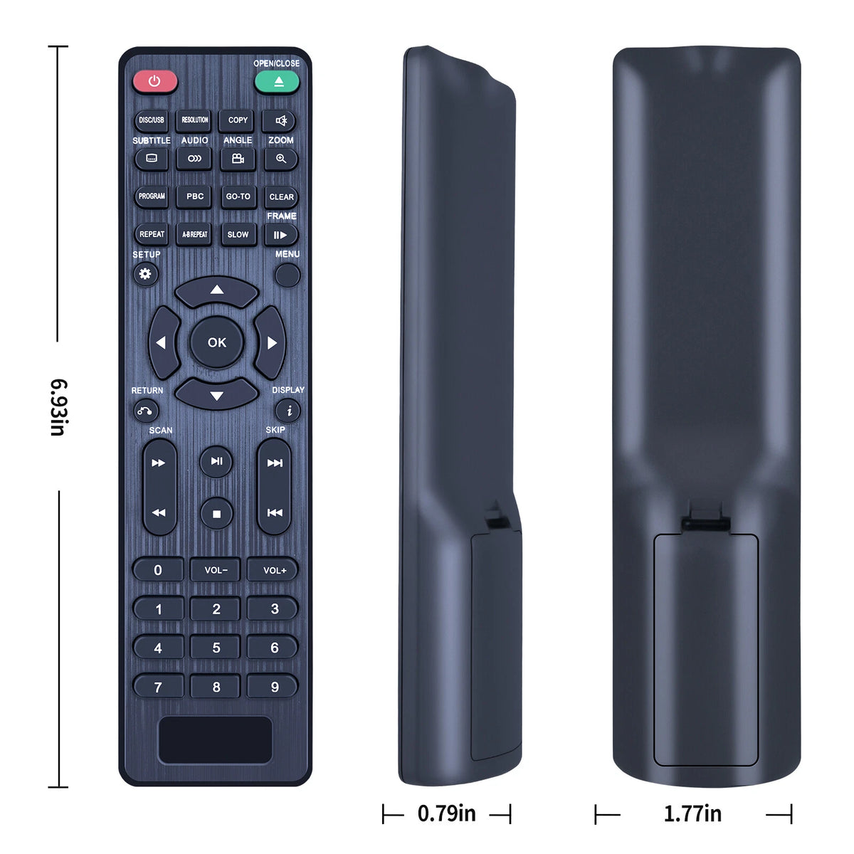 Remote Control For MEGATEK DP-260M55HD Region-Free DVD Player