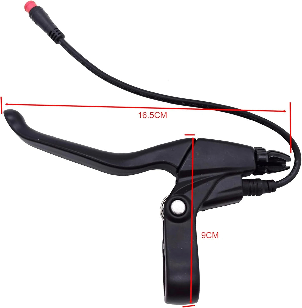 Waterproof Electronic Brake Lever, Grips for 2PIN Connector, 20cm