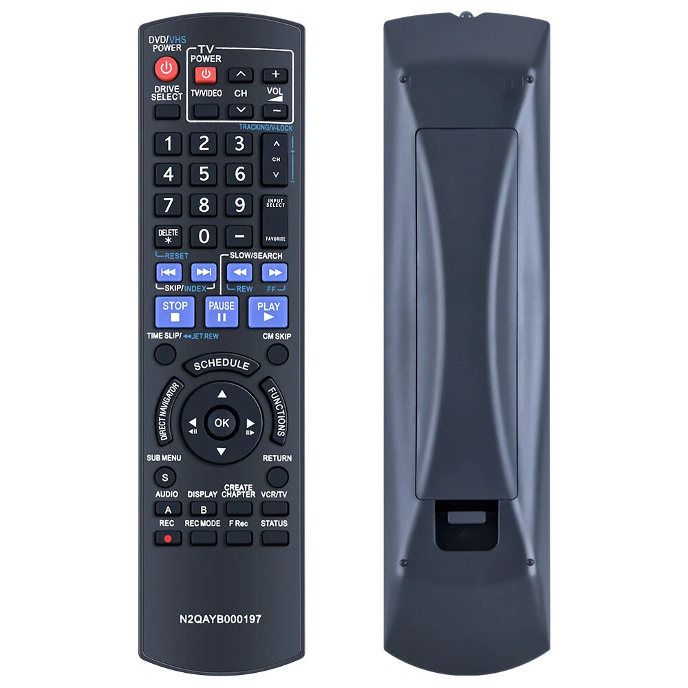 N2QAYB000197 For Panasonic DVD Player Remote Control DMR-EZ485V DMR-EZ37V