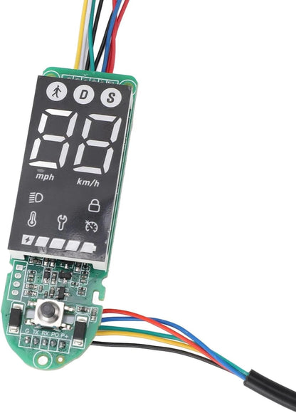 Electric Scooter Dashboard Circuit Board, Replacement Board,...