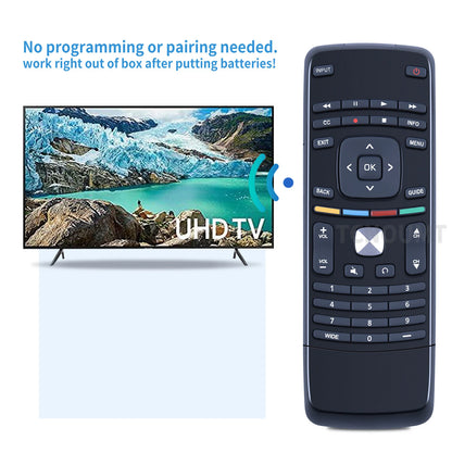 XRT100 Remote Control For Vizio TV E320VT E370VT E420VT E240AR E320AR E420AR