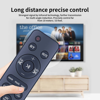 Remote Control For Saiyin Soundbar System DS6305 DS6403 DS6401 DS6701 RIOWOIS