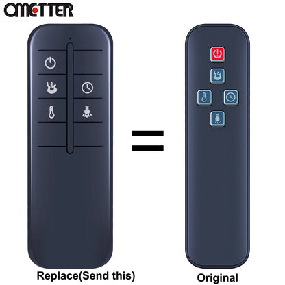 Remote Control For Greentouch Fullerton Electric Fireplace 10180SB-28-254