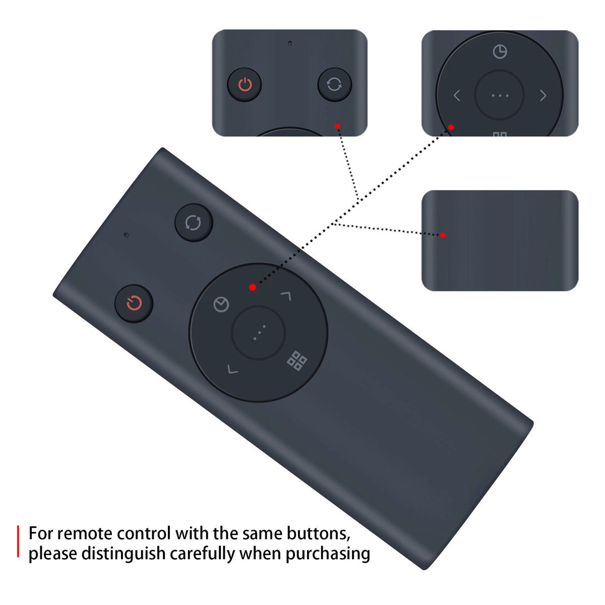 Replacement Remote Control For Comfort Zone Fan Remote