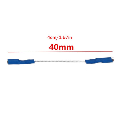 4Pcs 7N headshell wires OFC turntable leads phono cartridge cables replacement F