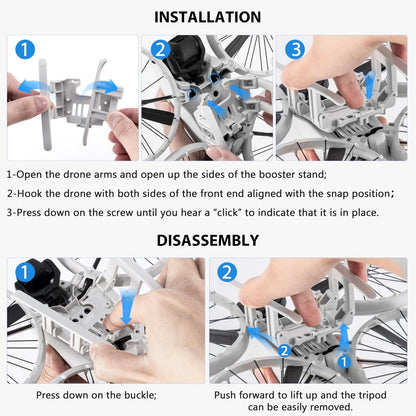 Landing Gear for DJI Flip Drone Accessories, Foldable Height Extended Leg...