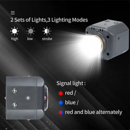Hanatora Drone Night Flight Lights for DJI Air 3S 3 2S,Mavic Black