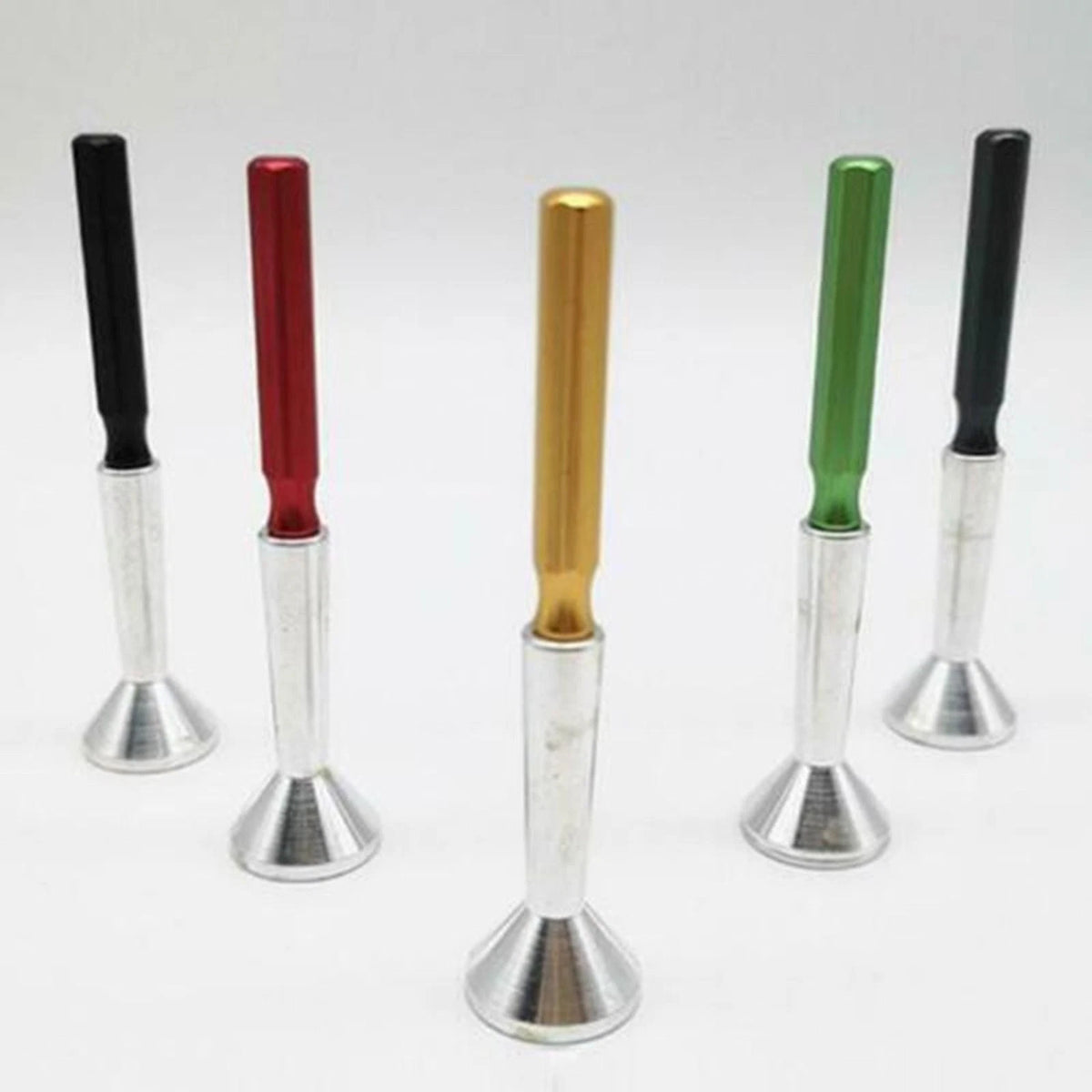 5PCS Professional Oiler Pen Needle Metal Tip With Dust Cap Watch Repair Tool