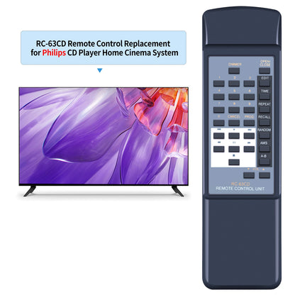 RC-63CD Remote Control For Philip s Marantz RC-48CD CD-63SE CD Player