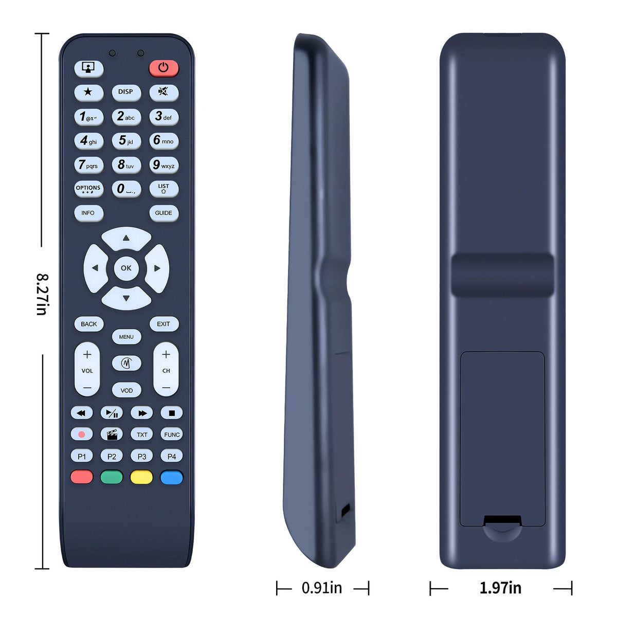 Replacement Remote Control For Multi Media polska RC1994956/01 RC1994963/01