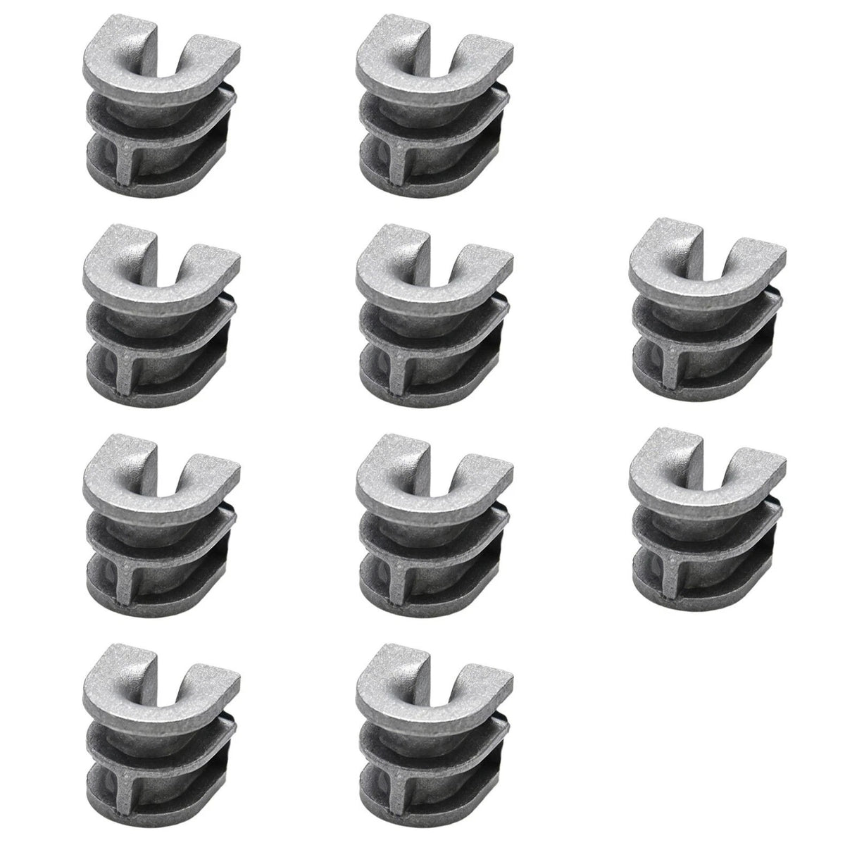 10 Pack Trimmer Head Eyelet Sleeves Fits for Stihl Stops Fraying Cast Aluminum