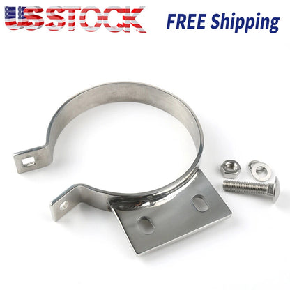 Peterbilt Exhaust Stack 5" Mount Bracket Clamp Chrome 379 359 1987-1993 10294