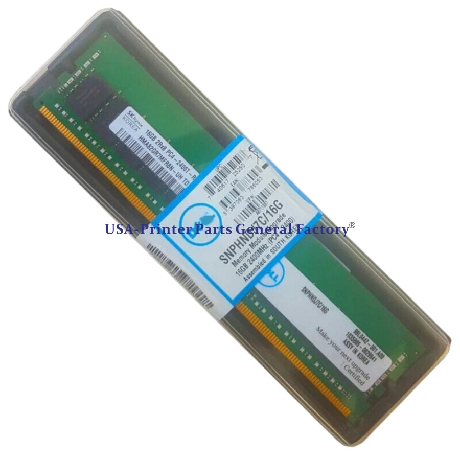 Compatible DELL SNPHNDJ7C 16G A8711887 16GB 2RX8 DDR4 PC4-2400T RDIMM Memory