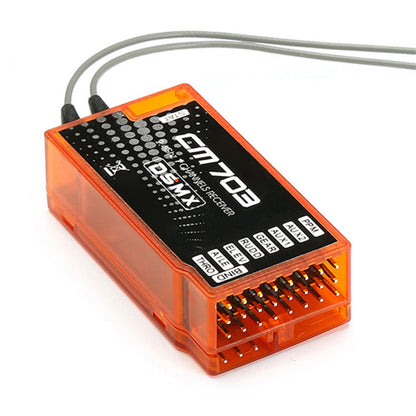 RC REDCON CM703 2.4G 7Channels Receiver With PPM Output For DSM2 DSMX DX6I DSX7