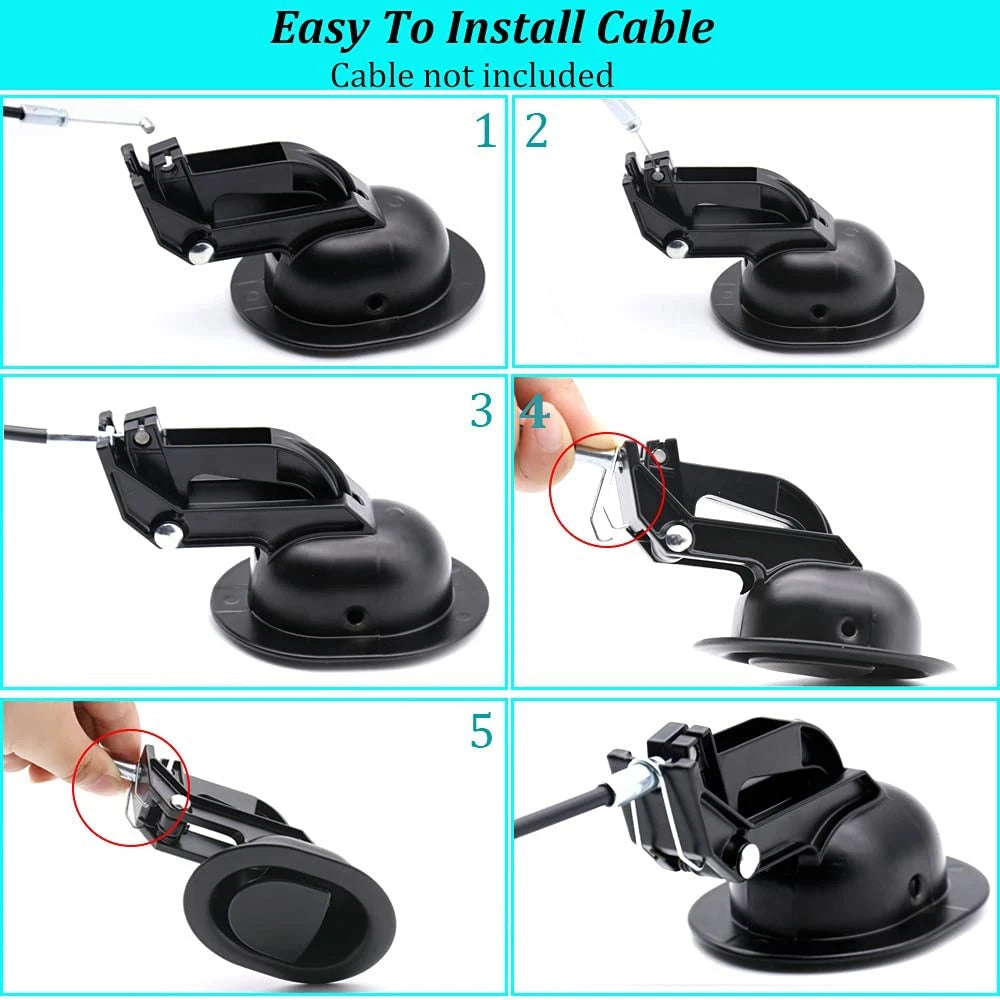 ttmagic Universal Heavy-Duty Metal Sofa Chair 3.5" * 3" * 1.2", Black