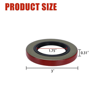 Replacement Seal for Bush Hog , 1.75" ID, 3" OD, 0.31" Thick, Old Code...