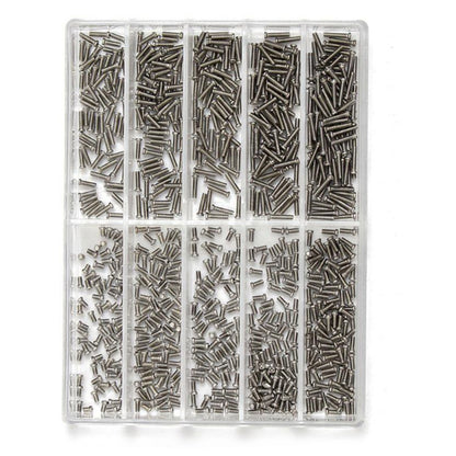 1.6/2/2.5/3/3.5/4/4.5/5/5.5/6mm Stainless Steel Watch Screws Repairing Kit