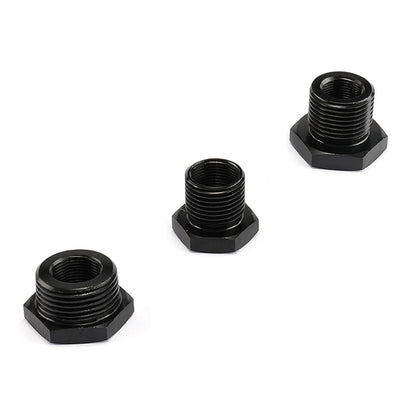 3Pcs 1/2-28 to 3/4-16, 13/16-16, 3/4 NPT Thread Adapter Oil Filter Hose Reducer