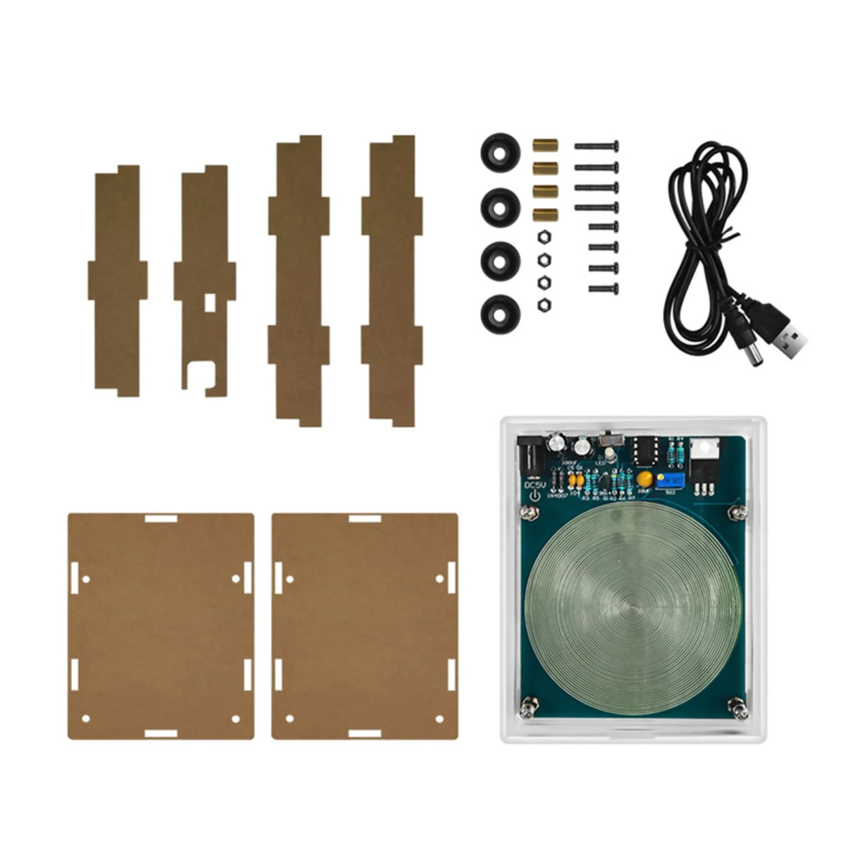 5V 7.83HZ Schumann Wave Ultra-Low Frequency Pulse Generator Audio Resonator Set