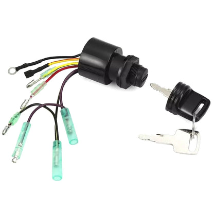 Boat Ignition Key Switch For Mercury Outboard Control Box Motor 87-17009A5