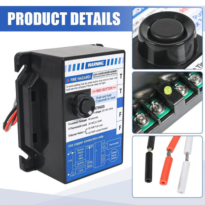 Intermittent Ignition Oil Primary Control For White-Rodgers 668-401 ICM1501