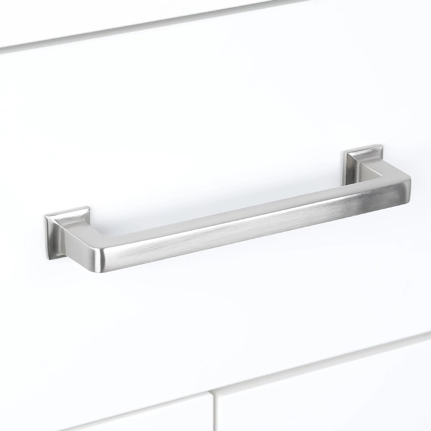 GIYURO 10 Pack Brushed Nickel 3-3/4' Hole Center(96mm),