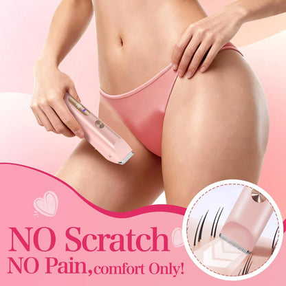 Bikini Trimmer for Women 2in1 High Power Epilators Hair Removal Pink