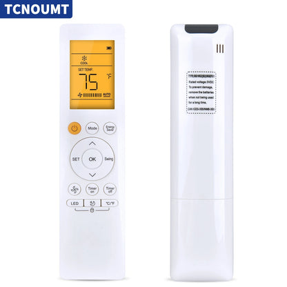 RG10G2(B2)/BGEFU1 Remote Control For Midea Air Conditioner RMW12SQW-B