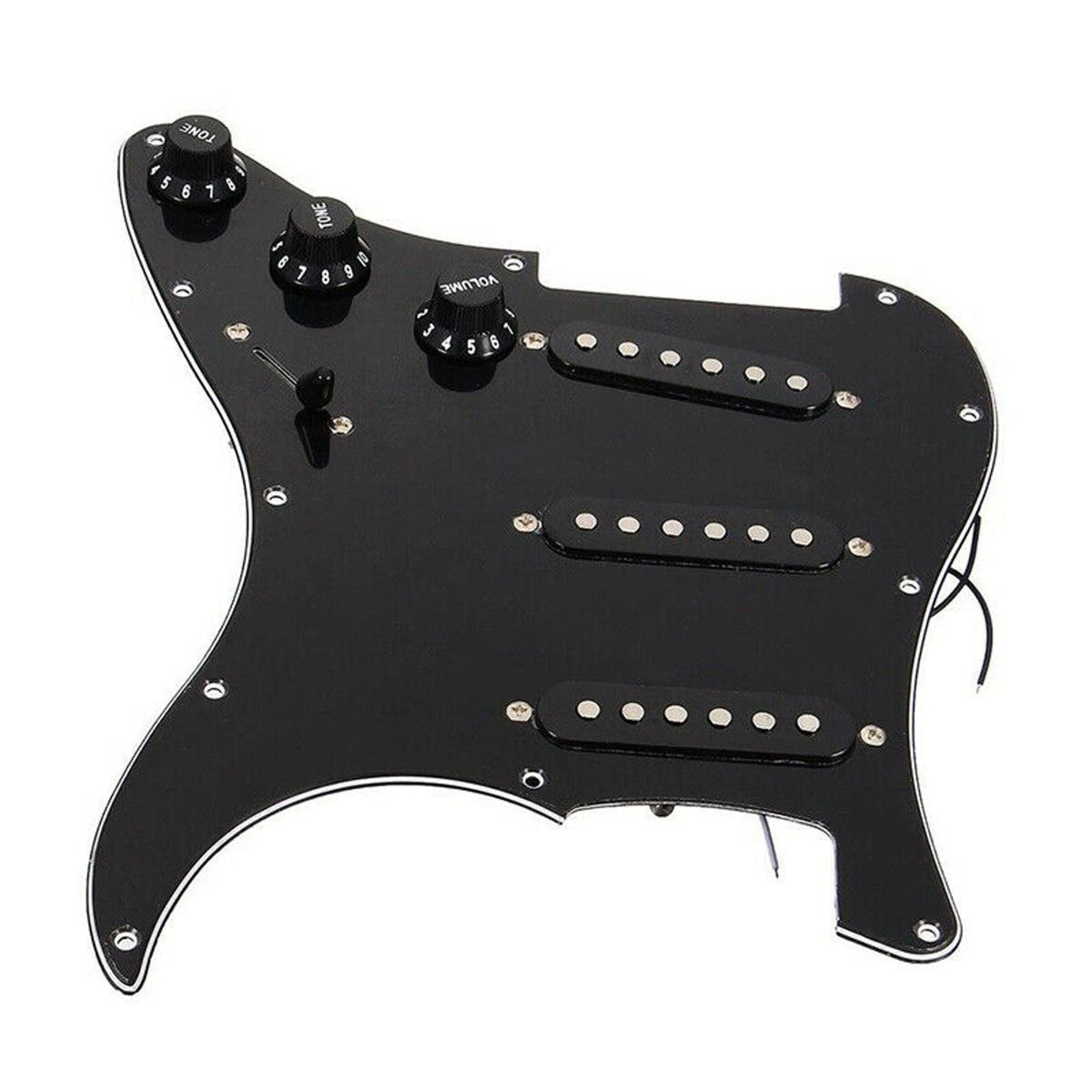 28.5cm Electric Guitar Loaded Pickguard Pickups Replacement for FENDER STRAT