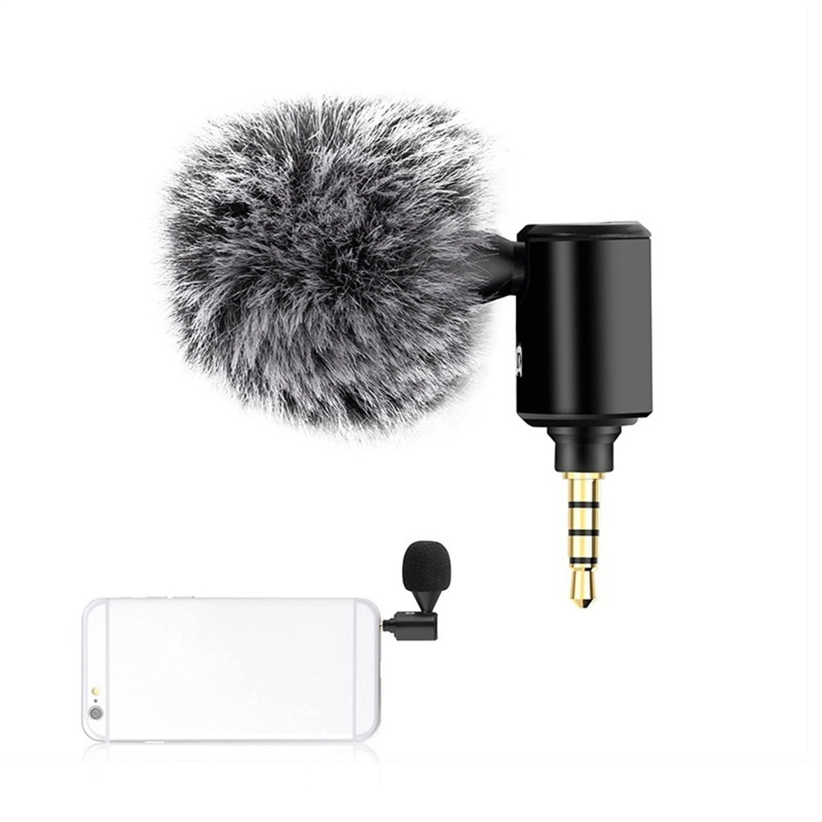 3.5mm Universal One Directional Adjustable Mini Microphone Portable Mic.