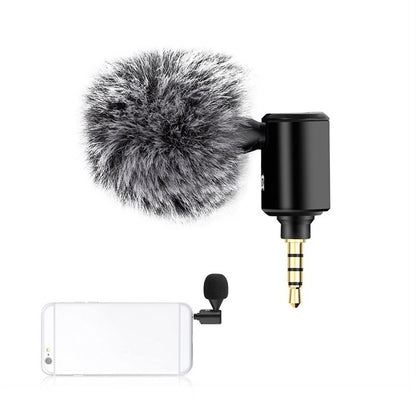 3.5mm Universal One Directional Adjustable Mini Microphone Portable Mic.