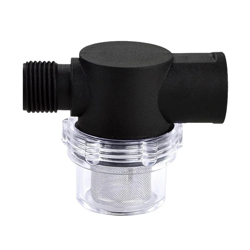 Fugedox Water Pump Filter 255-213 - Twist-On Strainer - 1/2 Inch, Black
