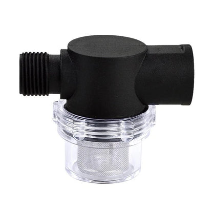 Fugedox Water Pump Filter 255-213 - Twist-On Strainer - 1/2 Inch, Black