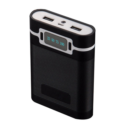 Dual USB Ports 5V/2.5A Portable Power Bank Case Housing With Charging Module