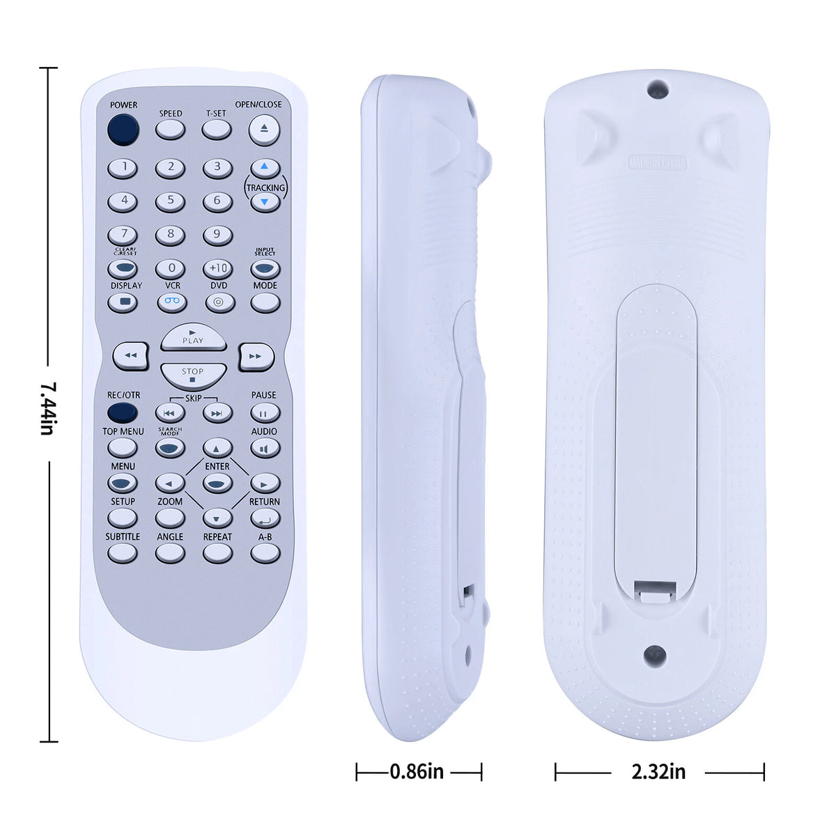 NB668 Remote Control For Sylvania DVD VCR Combo DV225SL8 DV220SL8